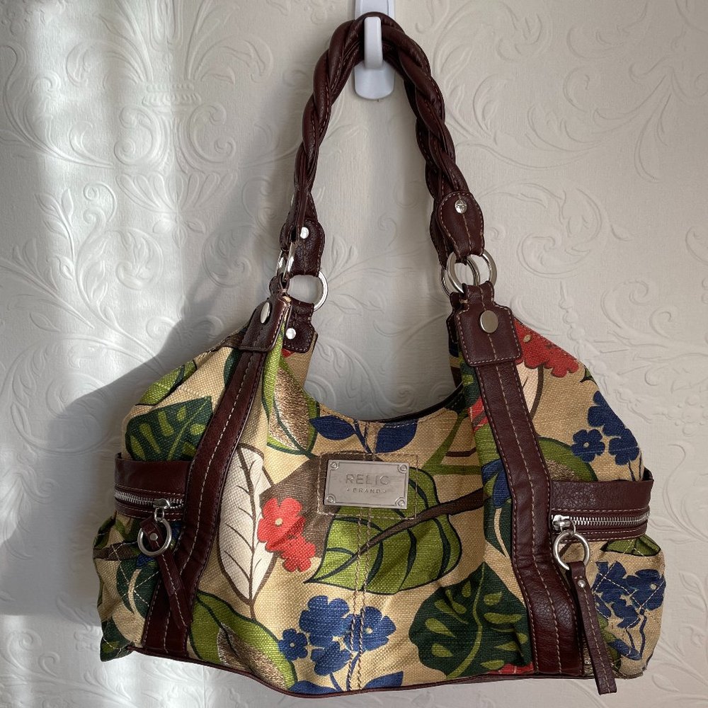 Vintage RELIC Bag -flower power!